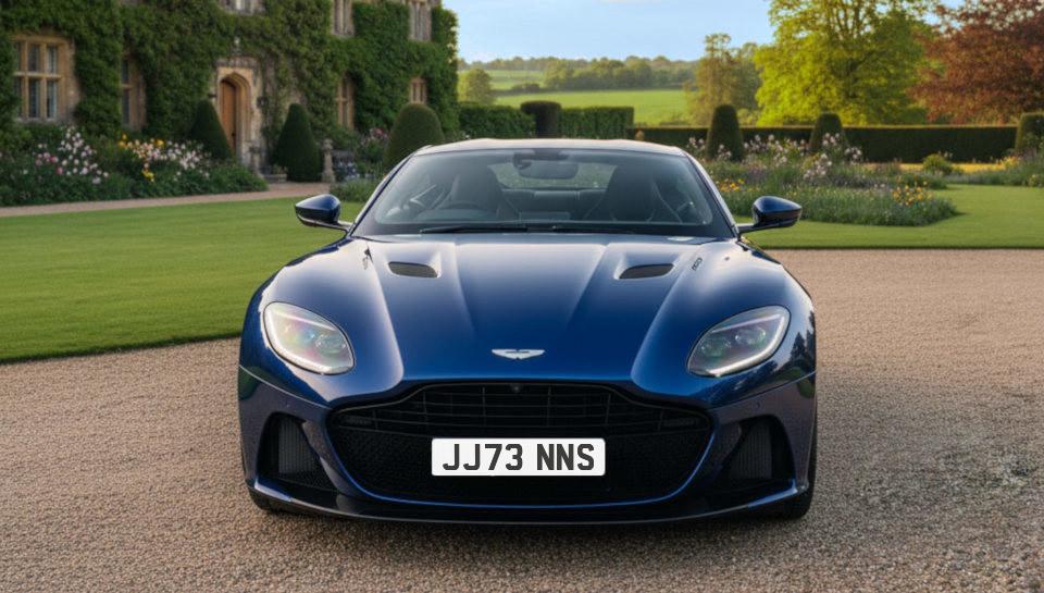 Car with JJ73 NNS number plate